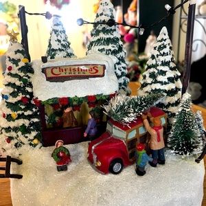 Thomas Kincade lighted Christmas house